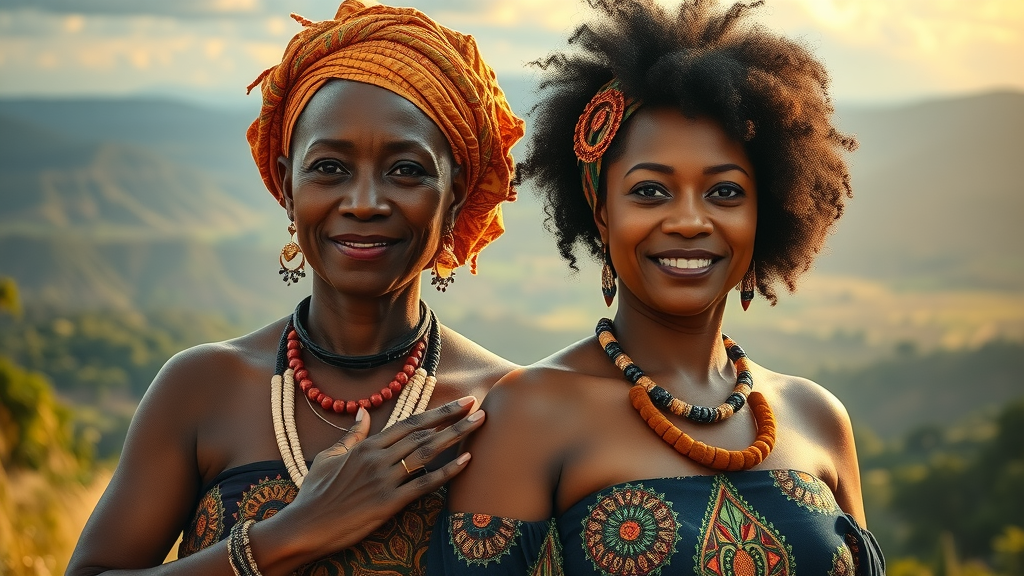 multi-generational africana women representing resilience in the african diaspora
